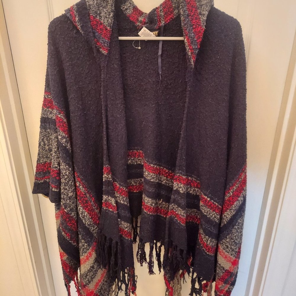 Hooded shawl